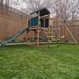 Voir la diapositive 2 : Kidkraft Aire de jeux avec toboggan - bois - H2,55m - HIDEAWAY HAVEN 