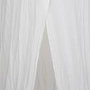 Voir la diapositive 3 : ATMOSPHERA Ciel de lit double gaze de coton blanc