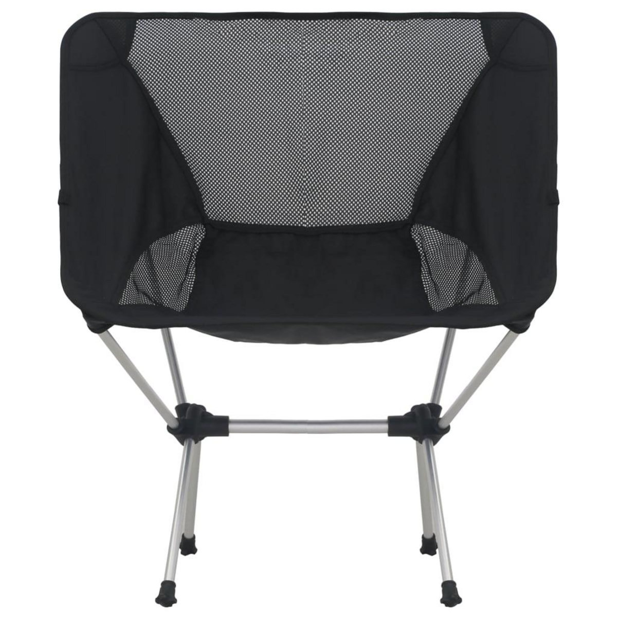 VIDAXL Chaises de camping pliables et sac lot de 2 Aluminium