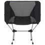 Voir la diapositive 4 : VIDAXL Chaises de camping pliables et sac lot de 2 Aluminium