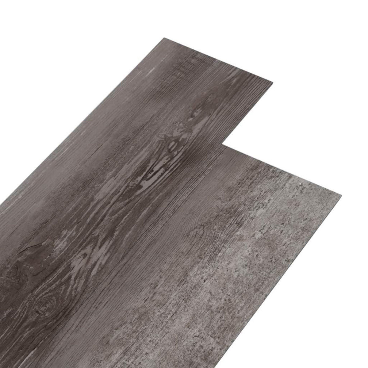 VIDAXL Planches de plancher PVC 5,02 m^2 2 mm Autoadhesif Bois raye