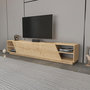 Voir la diapositive 2 : Habitat et Jardin Meuble TV en bois  Rhodes  - 240 x 37 x 47 cm - Beige