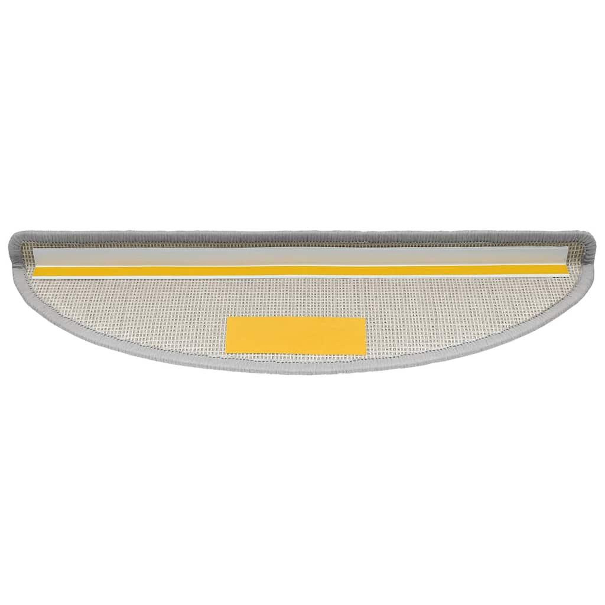 Voir la diapositive 4 : VIDAXL Tapis d'escalier 20 pcs gris clair 56x17x3 cm