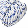 Voir la diapositive 4 : VIDAXL Corde de bateau Blanc 3 mm 25 m Polypropylene