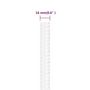 Voir la diapositive 6 : VIDAXL Corde de bateau Blanc complet 16 mm 50 m Polypropylene