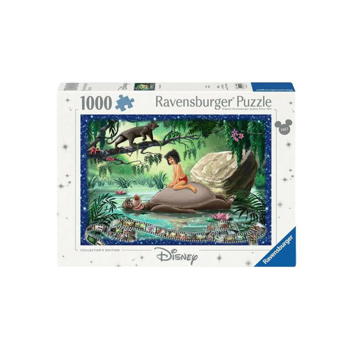 RAVENSBURGER Ravensburger - Jigsaw puzzle Disney Jungle Book, 1000 pcs. 120003182