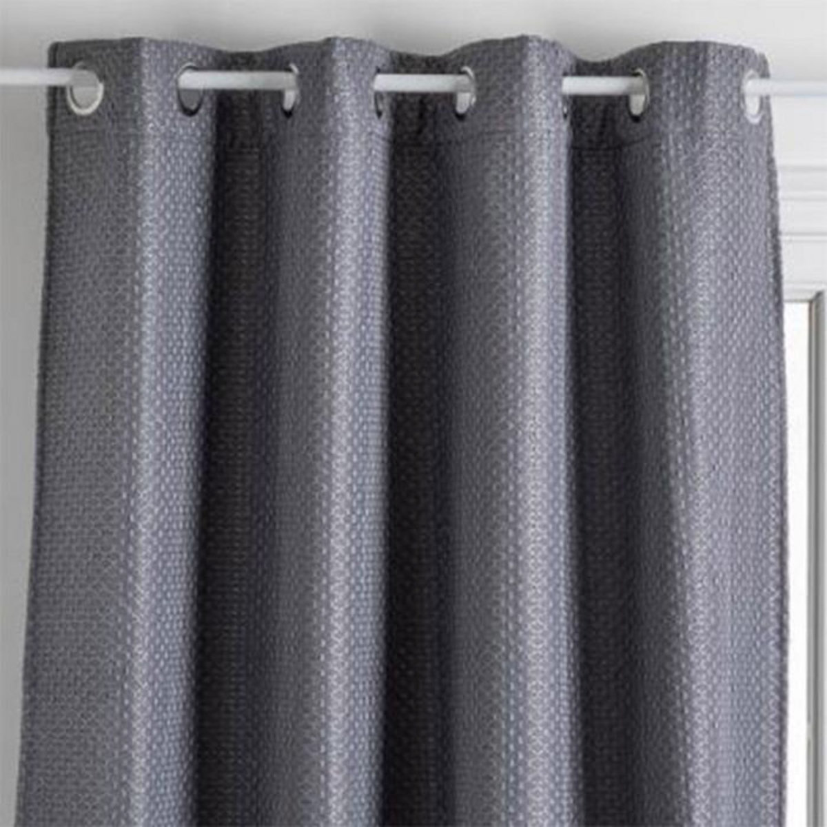 ATMOSPHERA Rideau Occultant à Œillets  Mattone  140x260cm Gris