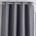 ATMOSPHERA Rideau Occultant à Œillets  Mattone  140x260cm Gris