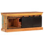 Voir la diapositive 4 : VIDAXL Meuble TV 110 x 30 x 45 cm Bois de recuperation massif