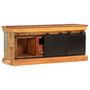 Voir la diapositive 4 : VIDAXL Meuble TV 110 x 30 x 45 cm Bois de recuperation massif