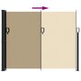 Voir la diapositive 5 : VIDAXL Auvent lateral retractable beige 160x300 cm