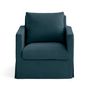 Voir la diapositive 3 : LISA DESIGN Serena - housse en tissu pour fauteuil