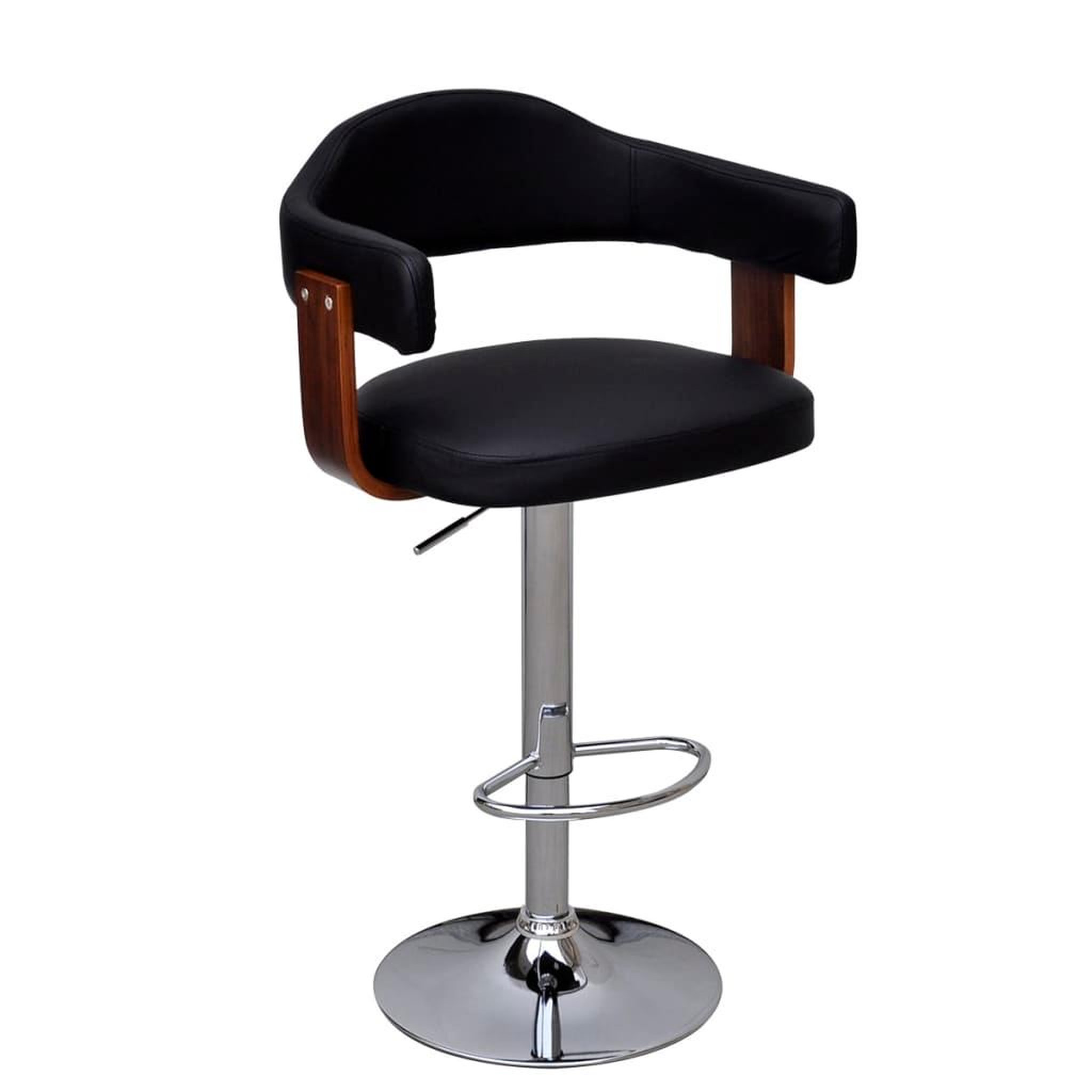 Voir la diapositive 5 : VIDAXL Tabourets de bar lot de 2 bois courbe