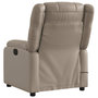 Voir la diapositive 5 : VIDAXL Fauteuil de massage inclinable electrique cappuccino similicuir