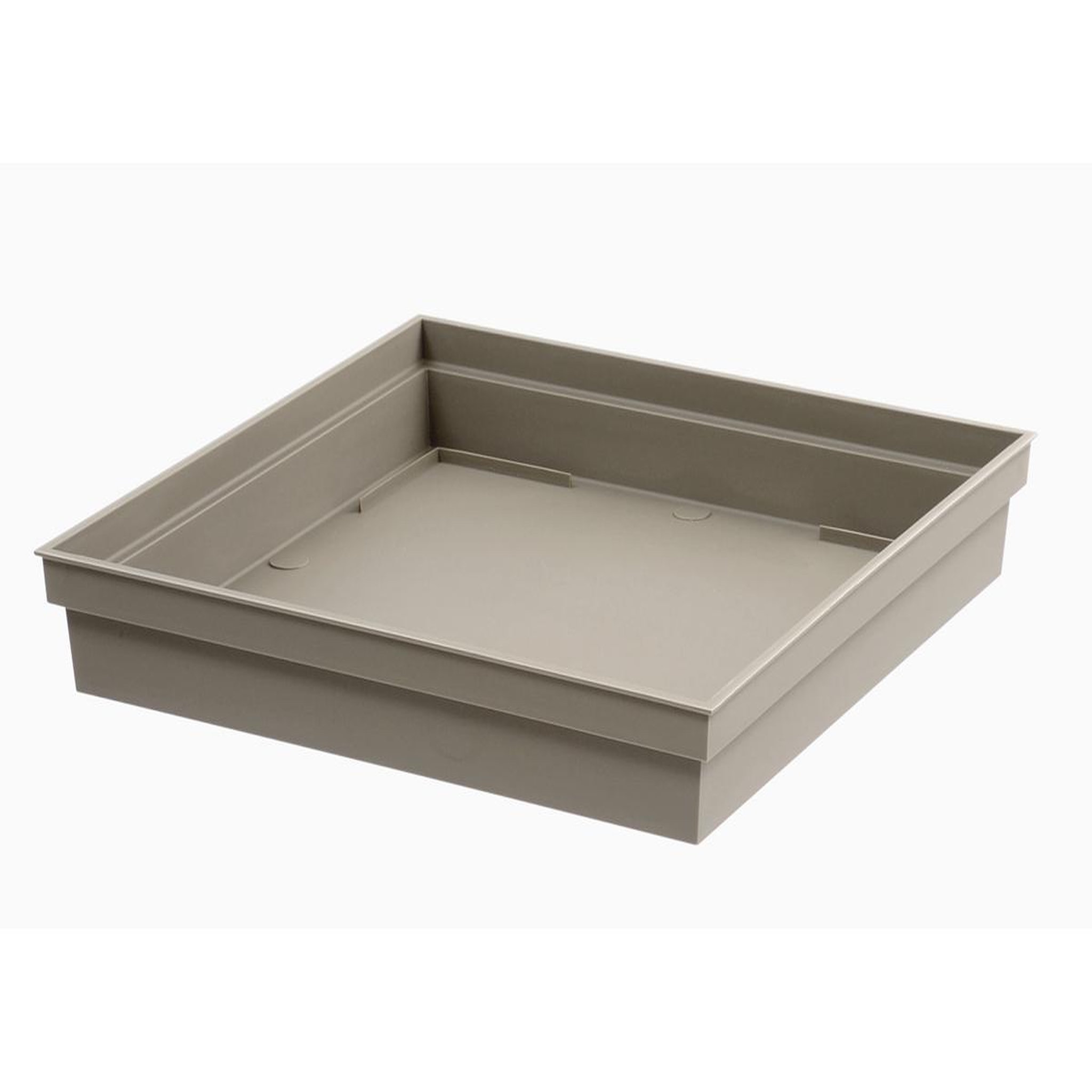 Eda Soucoupe Toscane carrée 32 cm- Taupe - Eda