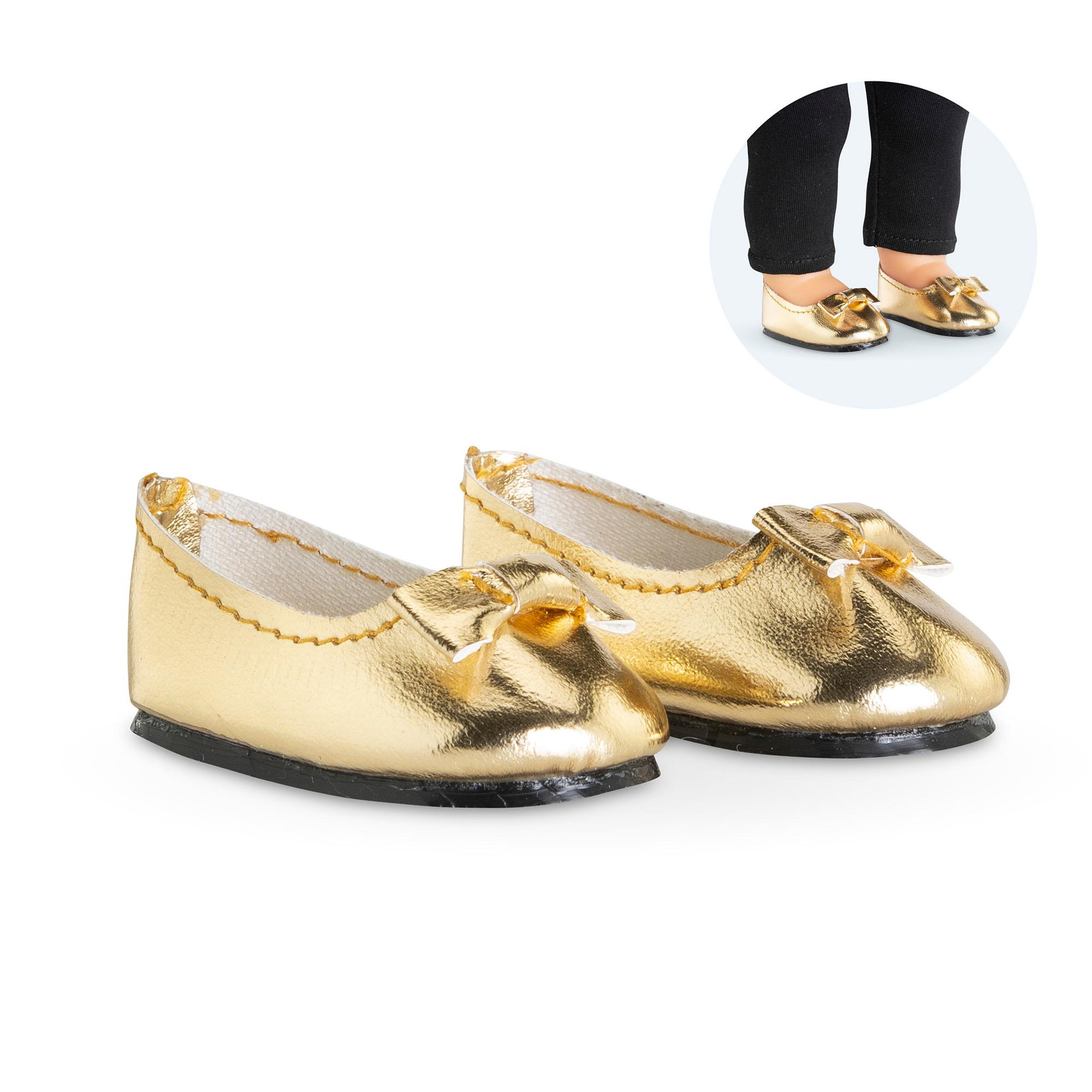Corolle Ballerines dorées pour poupée ma Corolle
