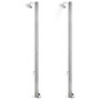 Voir la diapositive 2 : VIDAXL Douche de jardin avec base marron 220 cm Acier inoxydable