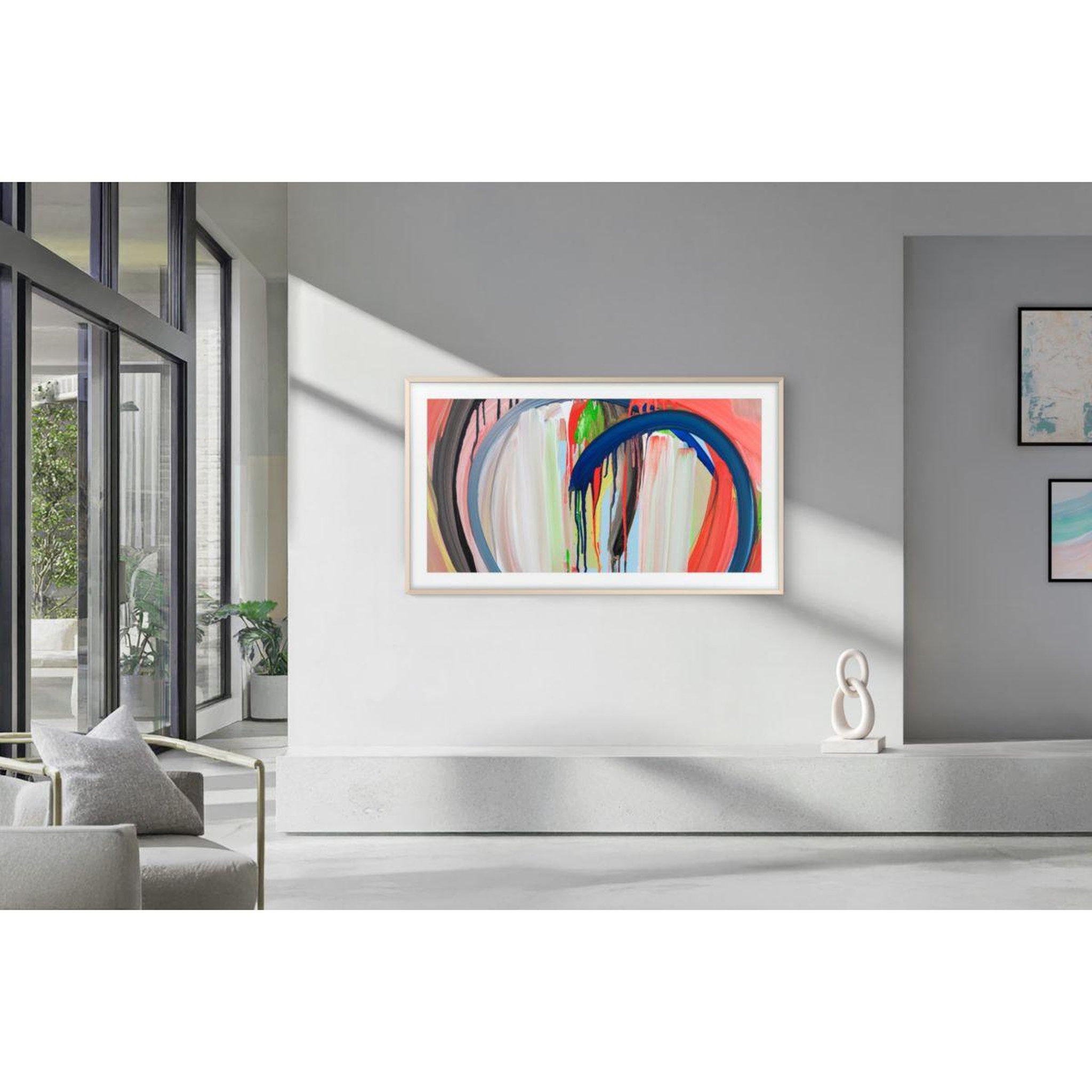 Voir la diapositive 2 : Samsung Tv qled the frame tq65ls03ha (2026) 65  (163 cm) 4k - mode art (effet tableau), boîtier déporté, anti-reflet