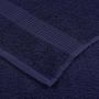 Voir la diapositive 6 : VIDAXL Serviettes de douche 2 pcs bleu marine 70x140 cm 100% coton