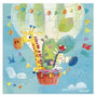 Voir la diapositive 3 : Juratoys-Janod Carte Cadeau Puzzle 25 Pieces Mongolfiere