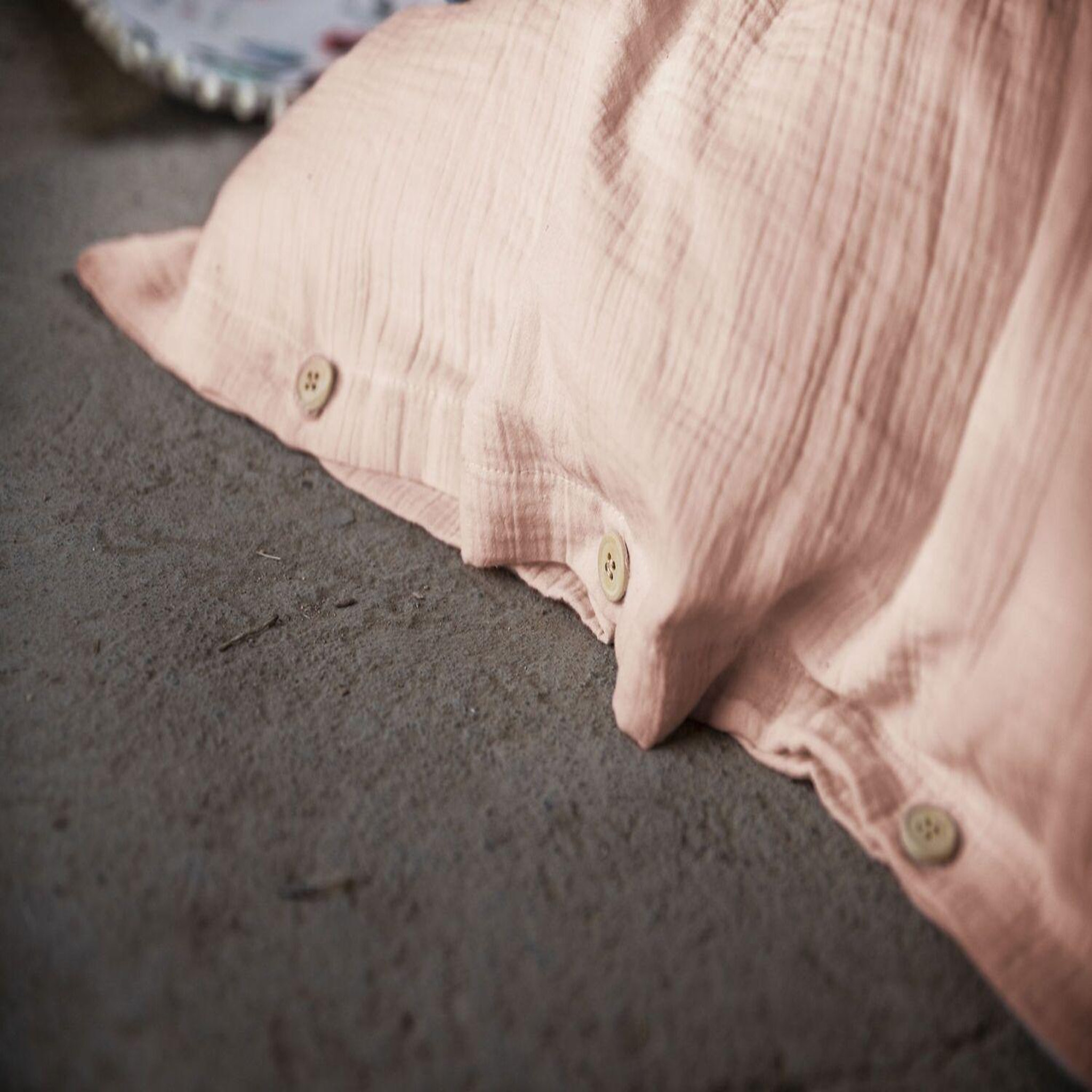 Voir la diapositive 2 : Home collection Housse de couette 100% gaze de coton