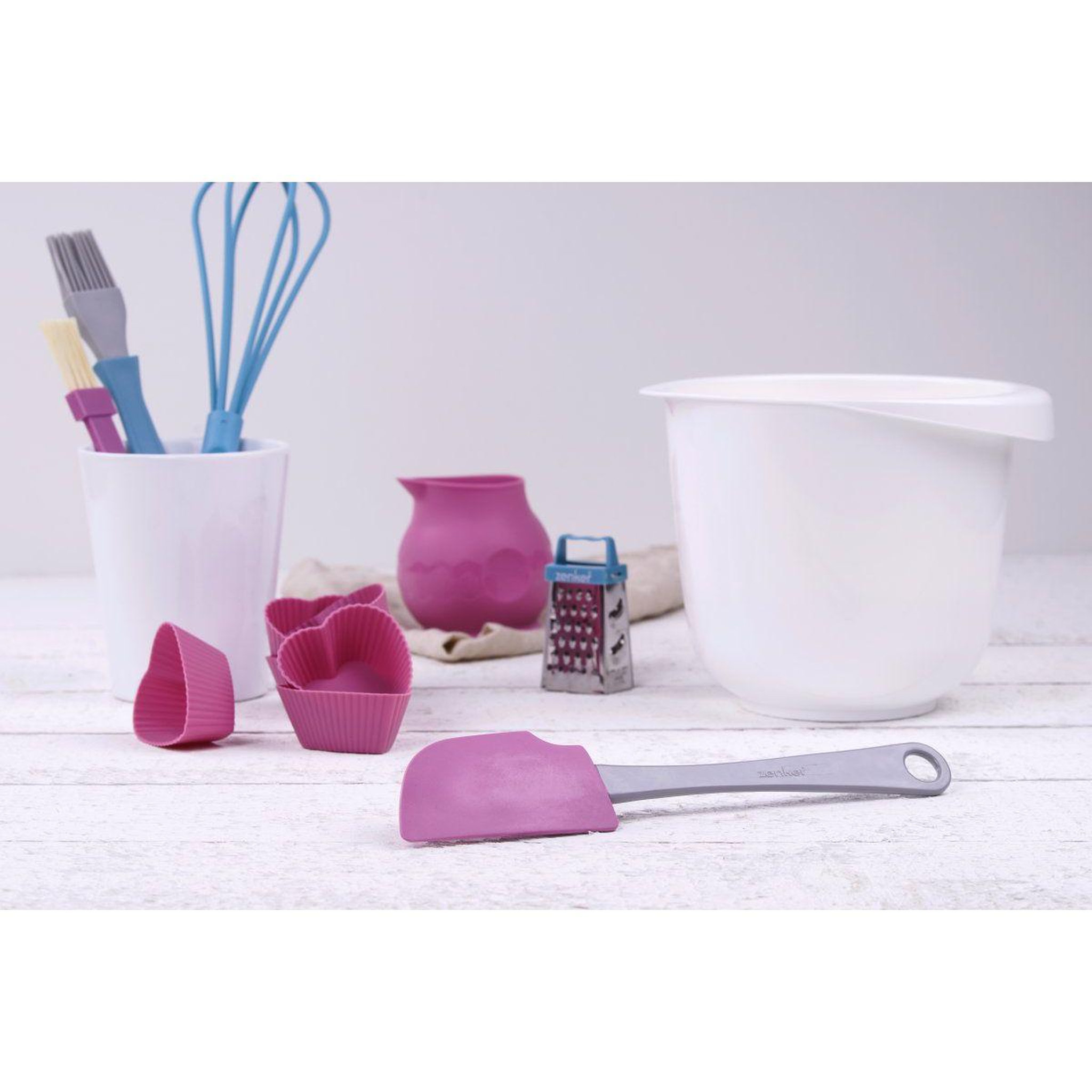 Voir la diapositive 2 : ZENKER Spatule de cuisine et de pâtisserie 25 cm zenker sweet sensation