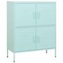 Voir la diapositive 2 : VIDAXL Armoire de rangement Vert menthe 80x35x101,5 cm Acier