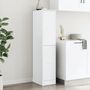 Voir la diapositive 4 : VIDAXL Armoire d apothicaire blanc 30x41x144,5 cm bois d ingénierie