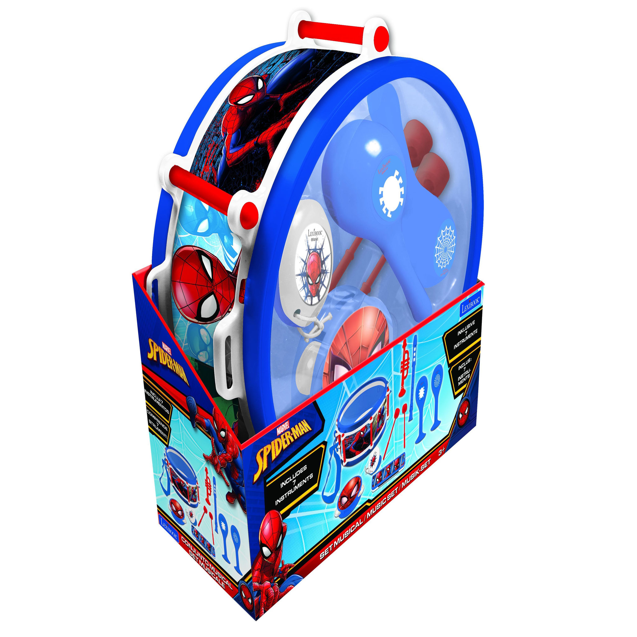 Voir la diapositive 5 : Lexibook Set Musical 7pcs Spider-Man
