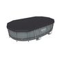 Voir la diapositive 1 : BESTWAY Bâche 4 saisons pour piscine hors sol Power Steel&trade; ovale 427 x 250 cm