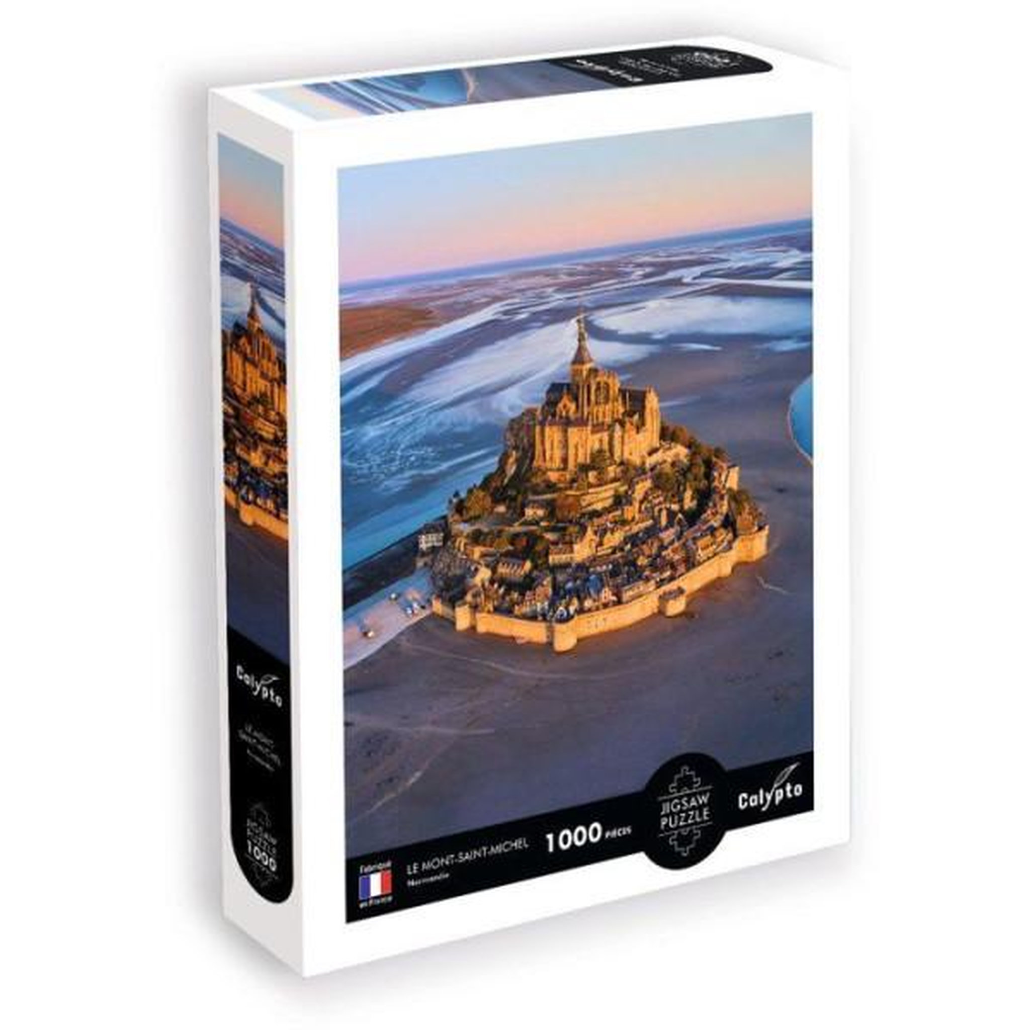 Sentosphere Puzzle - sentosphere - calypto - 1000 pieces - le mont-saint-michel - normandie - toucher soyeux - des 9 ans