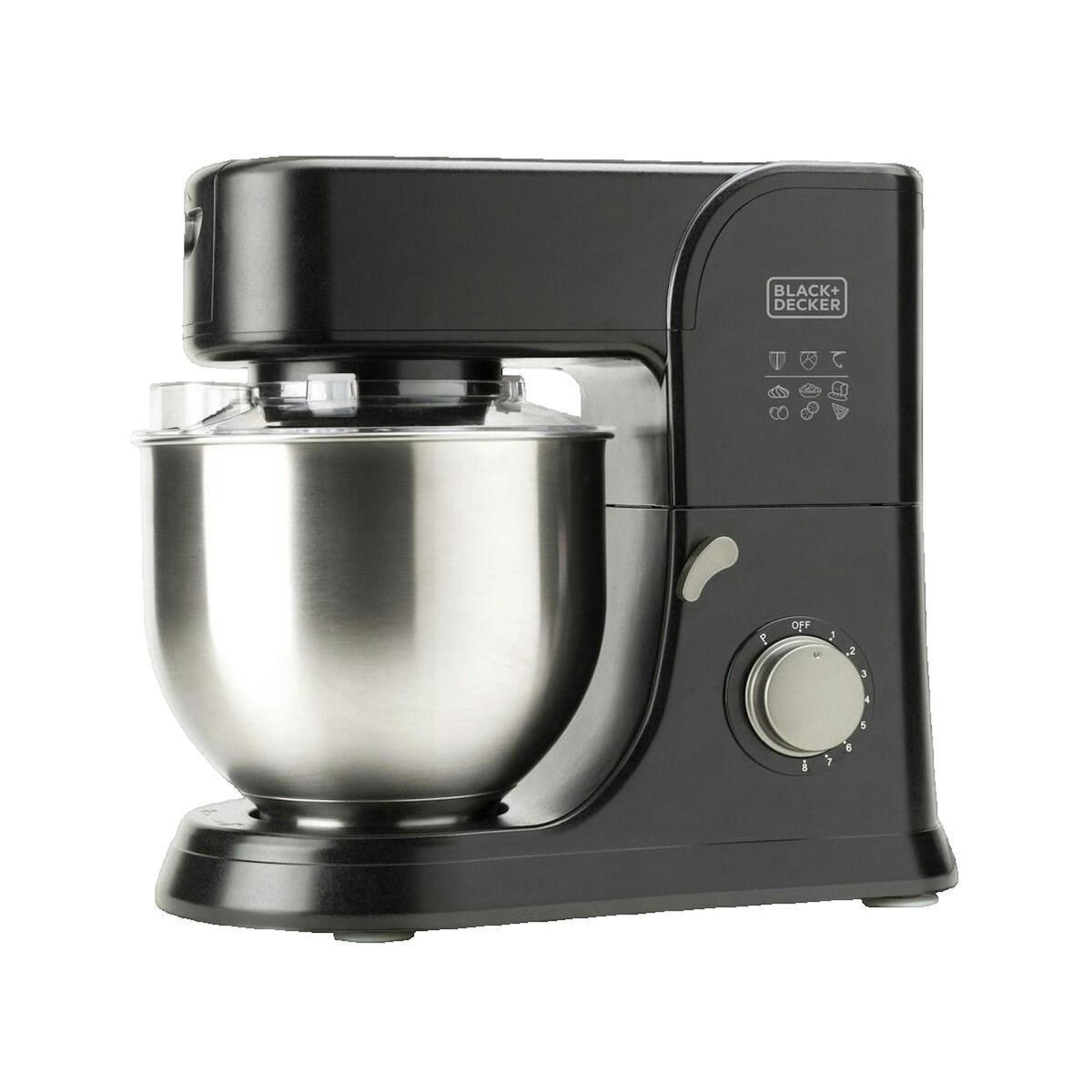 BLACK ET DECKER Robot pâtissier Black & Decker BXKM1001E 1000W Noir