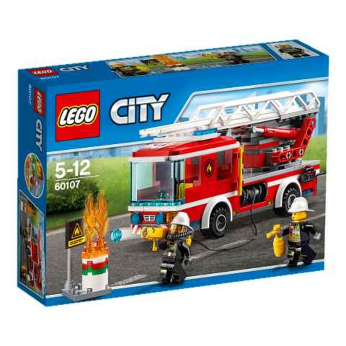 LEGO City: Le camion de pompiers avec échelle (60107)