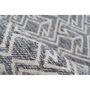 Voir la diapositive 3 : Paris Prix Tapis d'Extérieur Ethnique  Yoga  Gris & Crème
