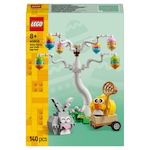 LEGO 40808 Le lapin de Pâques et la chasse aux œufs ® Iconic