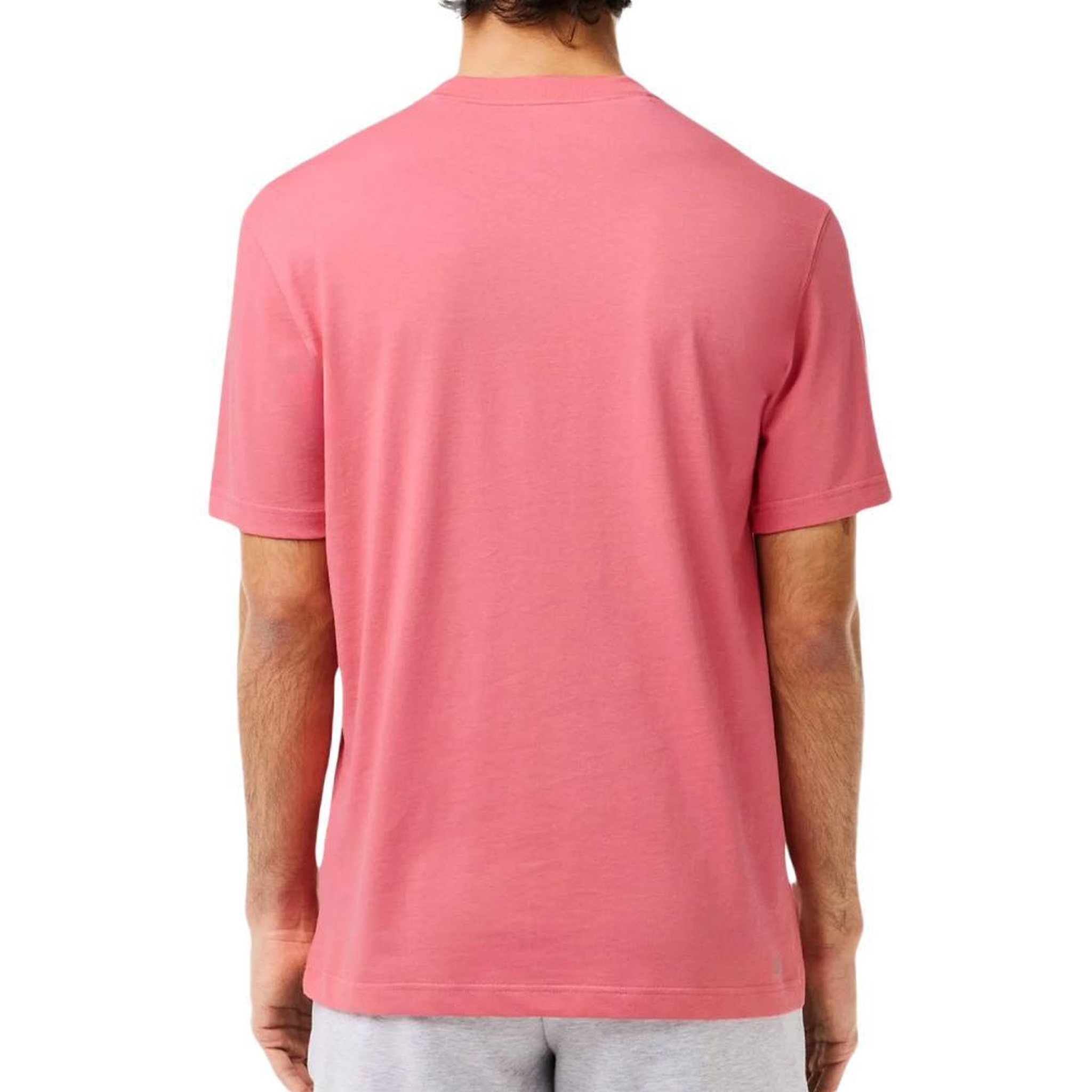 Voir la diapositive 5 : Lacoste T-shirt rose homme lacoste th7618