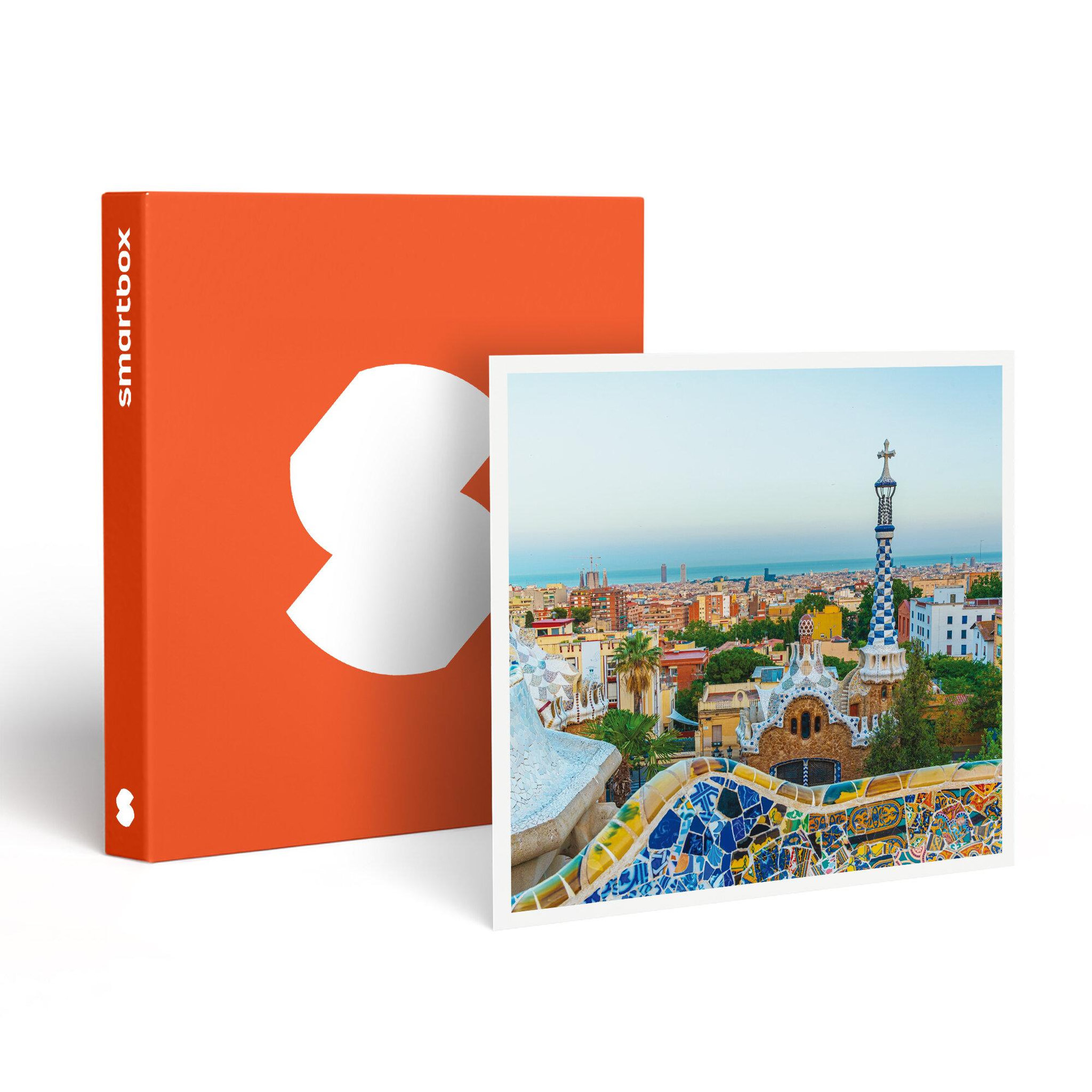 Smartbox 4 jours à barcelone avec visite guidée de gaudi - coffret cadeau séjour