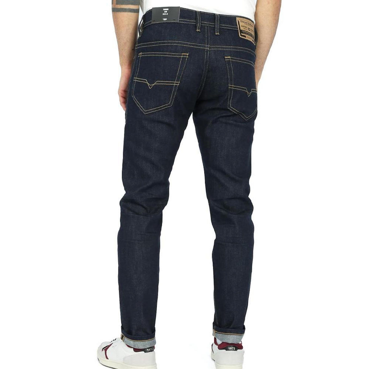 DIESEL Jean Slim Bleu Foncé Homme Diesel Thommer 01