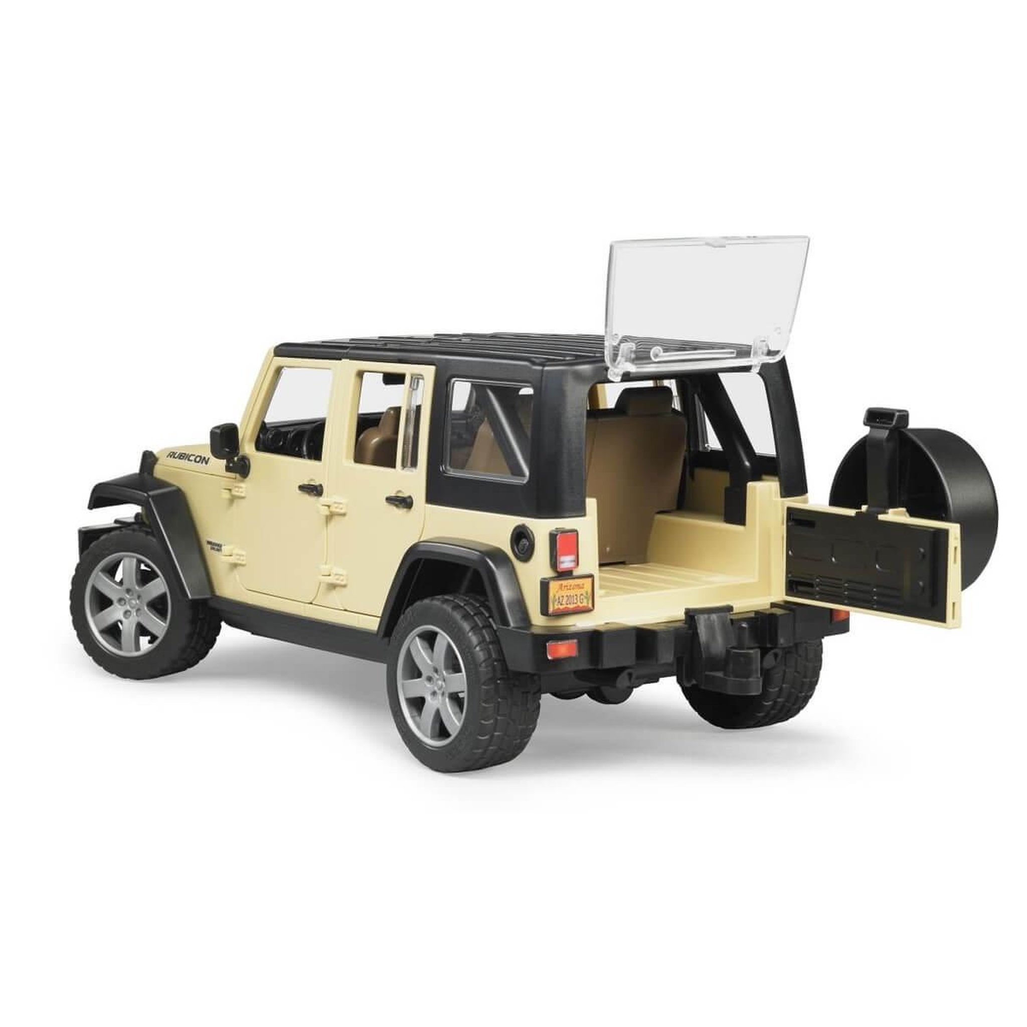 Voir la diapositive 2 : Bruder Jeep Wrangler Rubicon