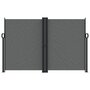 Voir la diapositive 3 : VIDAXL Auvent lateral retractable anthracite 160x1200 cm