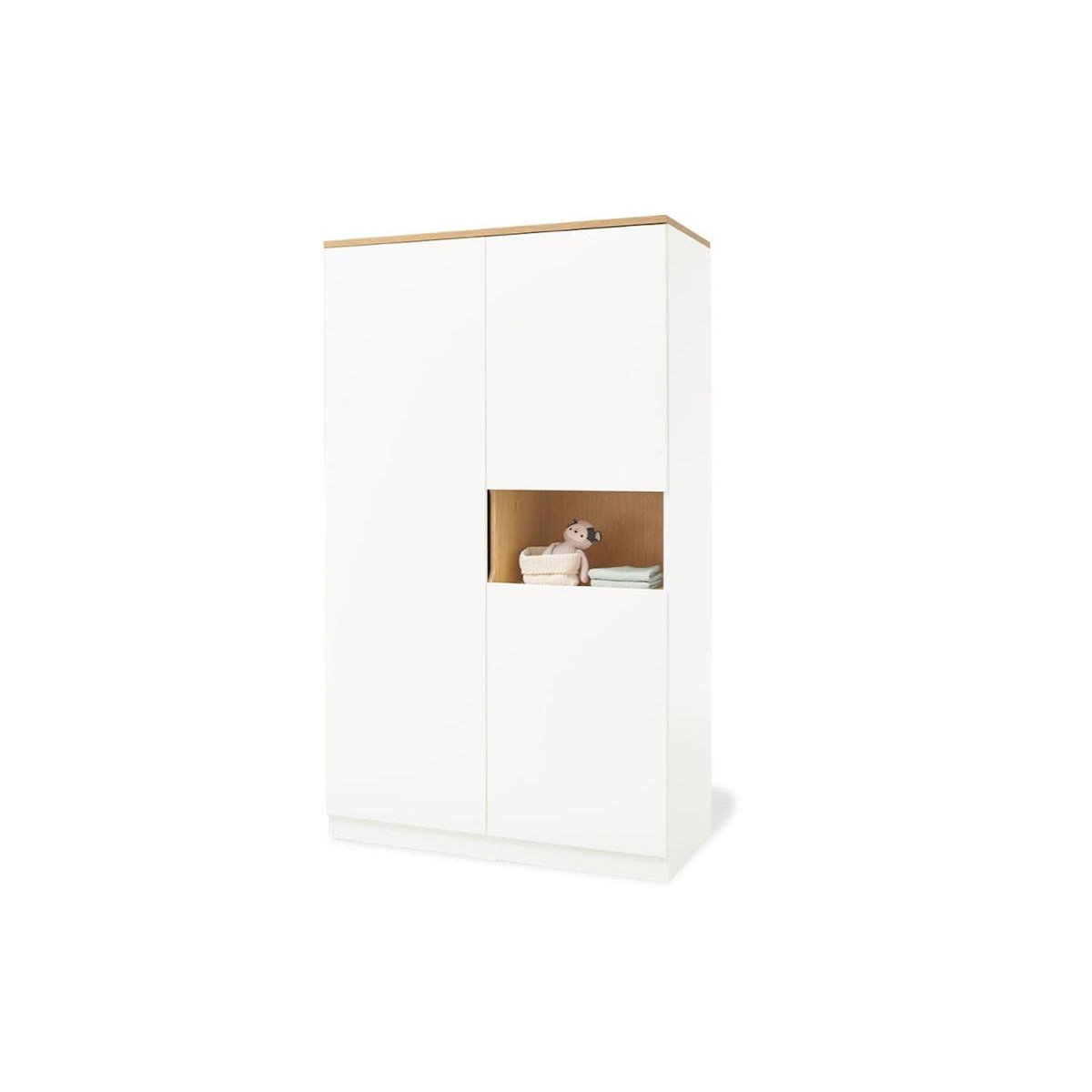 Pinolino Armoire Linje en bois - blanc