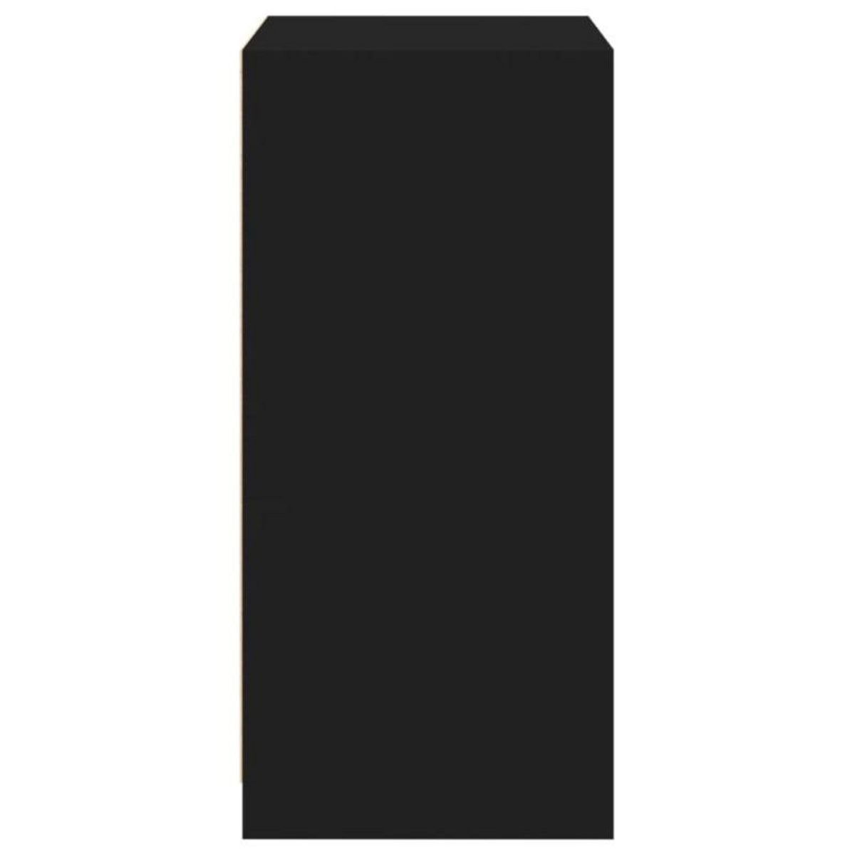 VIDAXL Garde robe noir 48x41x102 cm bois d ingénierie