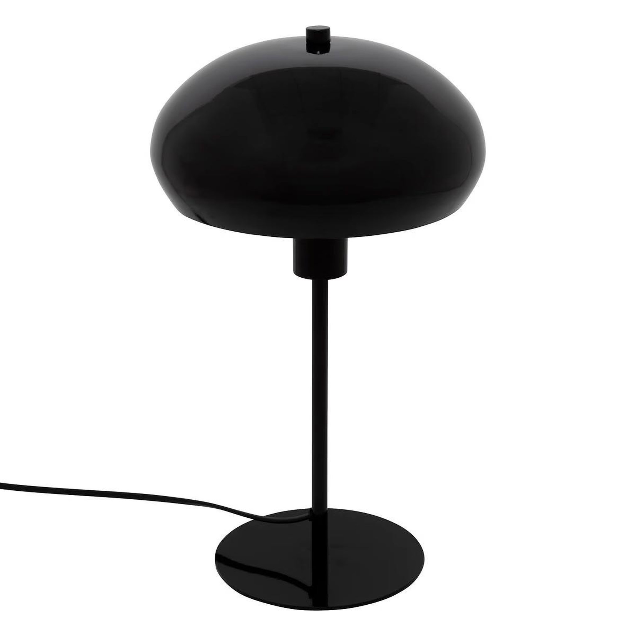 ATMOSPHERA Lampe à poser champignon  savio  38cm noir