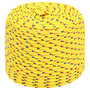 Voir la diapositive 2 : VIDAXL Corde de bateau Jaune 10 mm 500 m Polypropylene
