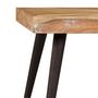 Voir la diapositive 4 : VIDAXL Table basse Bois de manguier massif 90x55x36 cm