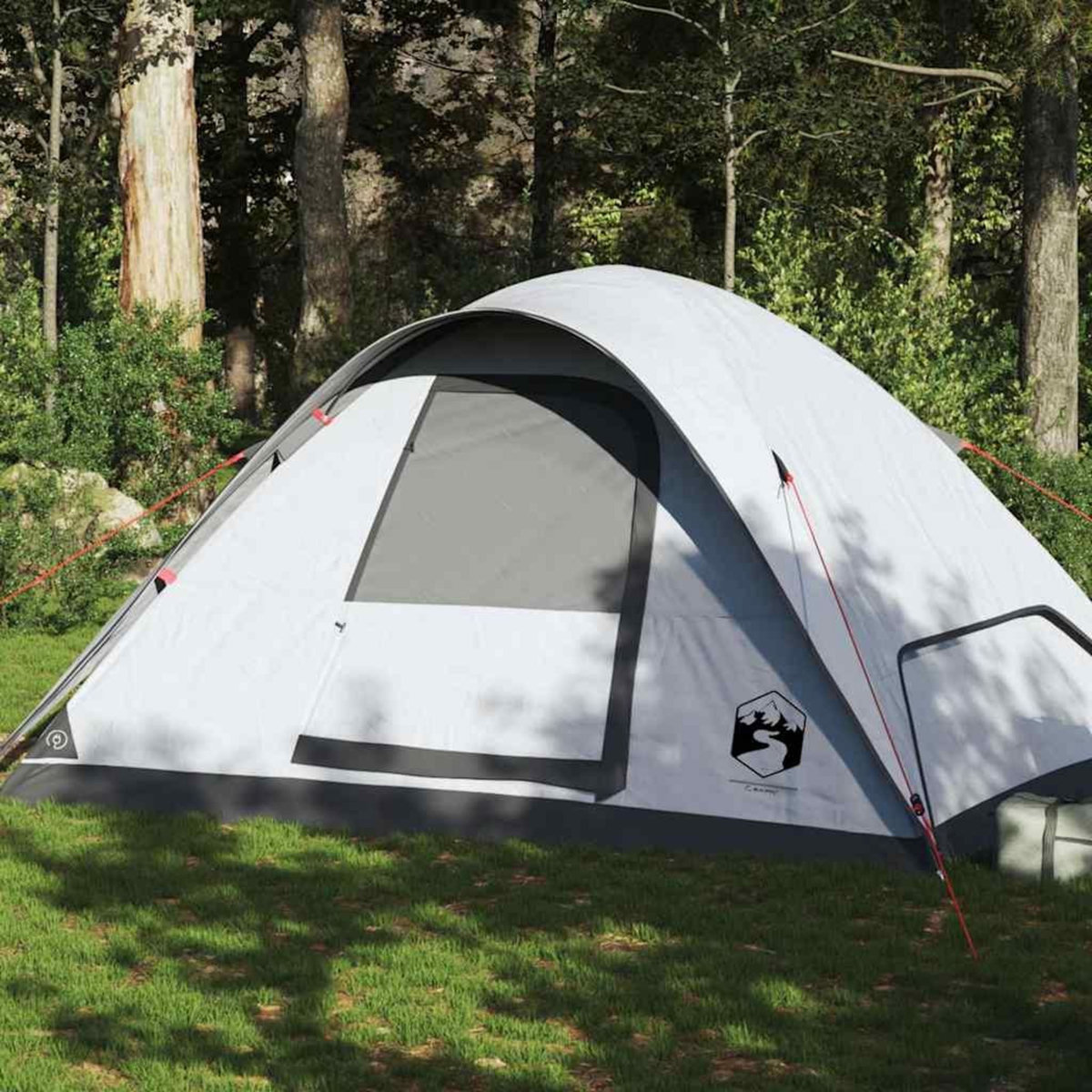 VIDAXL Tente familiale a dome 6 personnes tissu occultant impermeable
