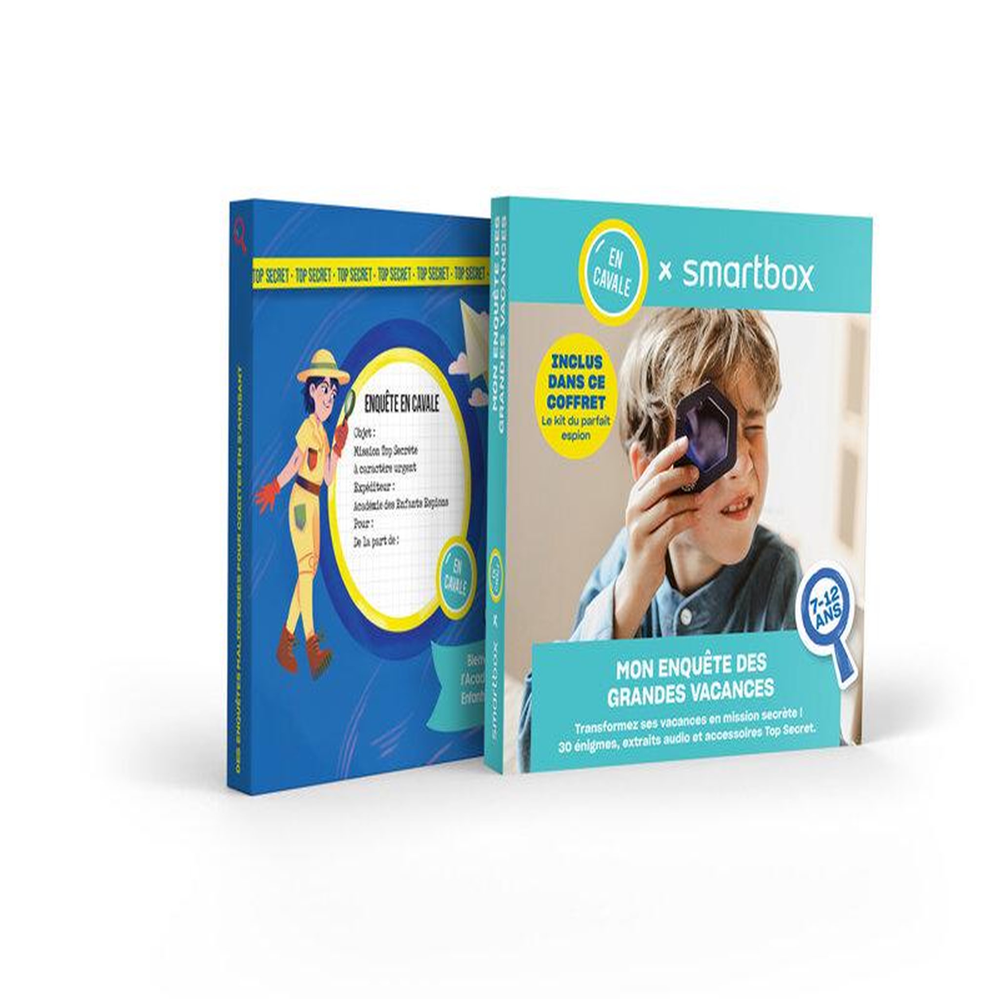 Voir la diapositive 2 : Smartbox 1 enquête pour les grandes vacances - Coffret Cadeau Multi-thèmes