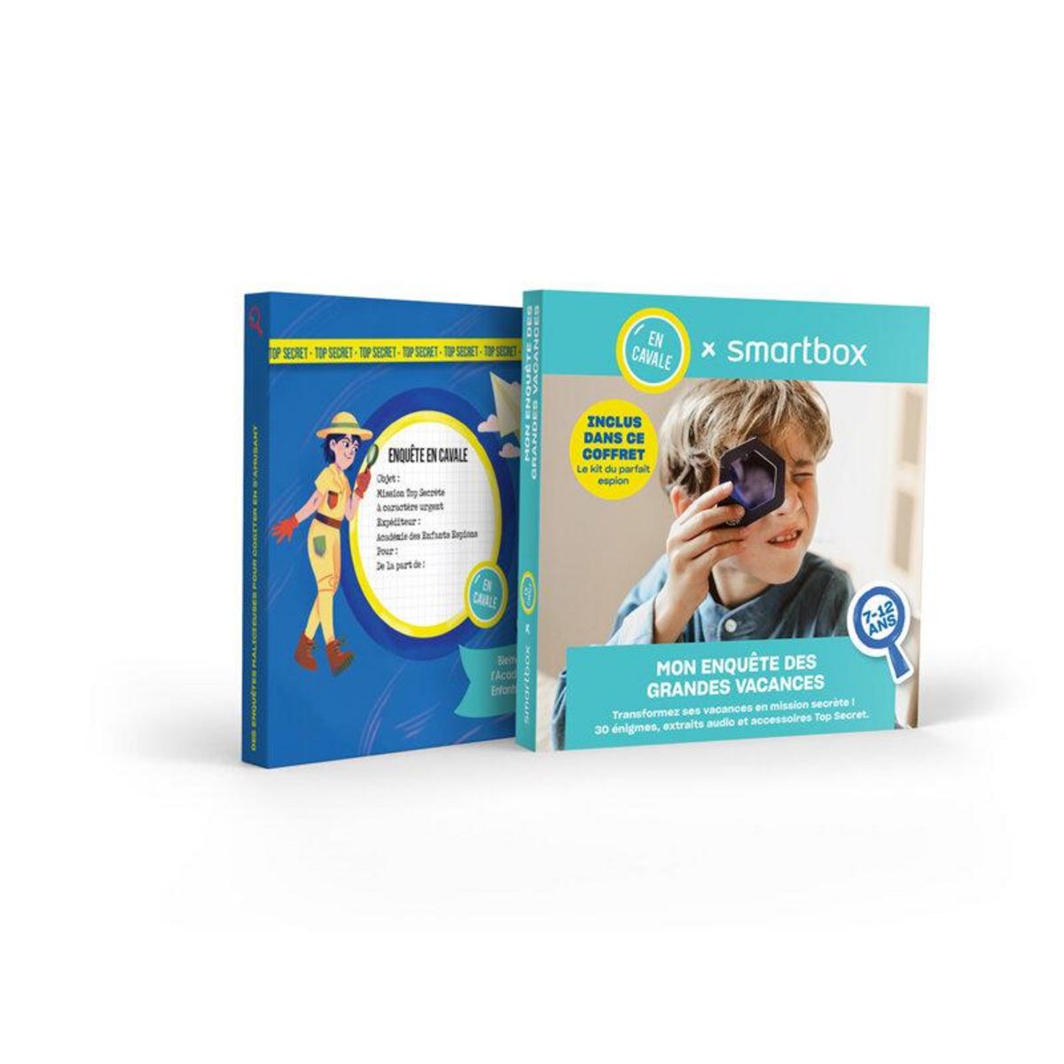 Smartbox 1 enquête pour les grandes vacances - Coffret Cadeau Multi-thèmes