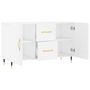 Voir la diapositive 5 : VIDAXL Buffet blanc 100x36x60 cm bois d'ingenierie
