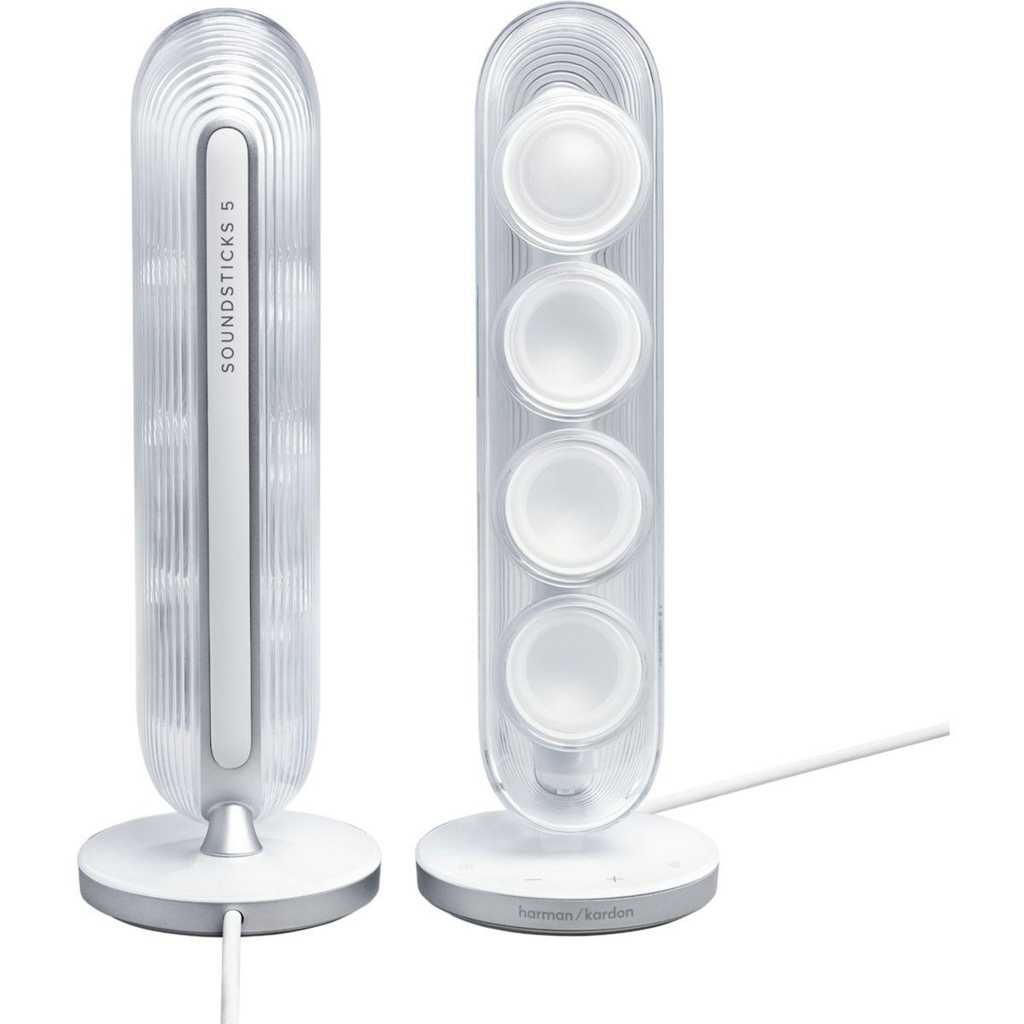 Voir la diapositive 3 : Harman Kardon Enceinte résidentielle soundstick 5 blanc